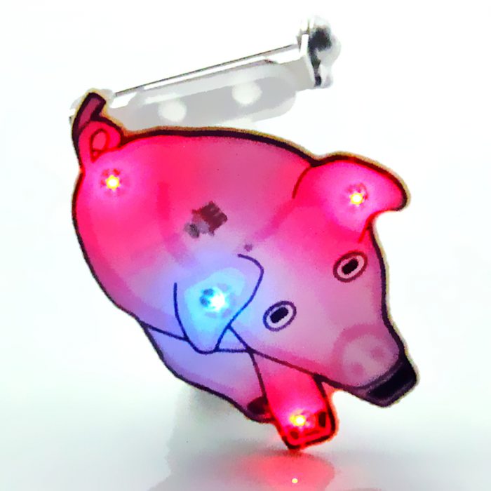 LED lucky pig