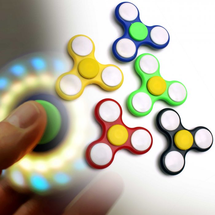 led fidget spinner