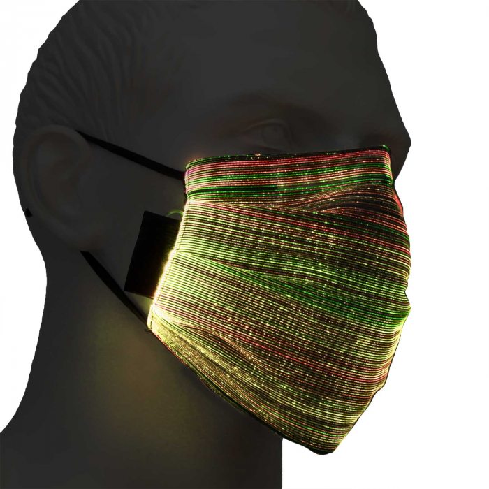 Fiberglass LED Mask Rave Mask