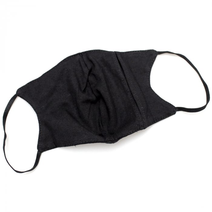 Glow in the Dark Stoffmaske Kuss Kussmund-Maske UV Schwarzlicht Alltagsmaske mit Leuchteffekt