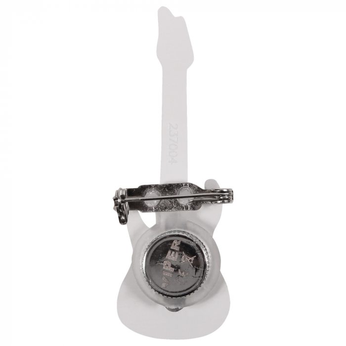 Back Rock Guitar Pin