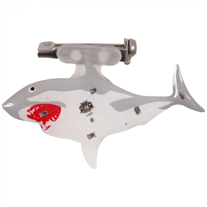 Haifisch-Pin