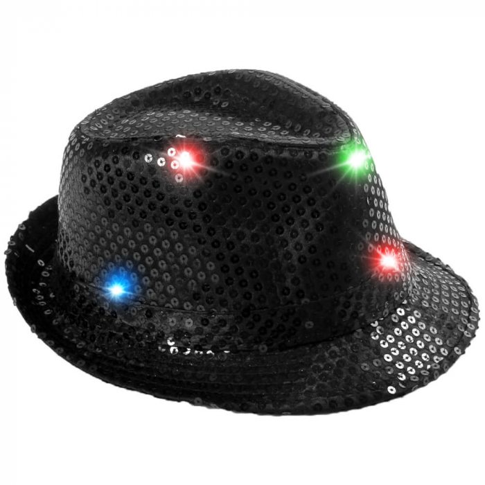 led-hat black