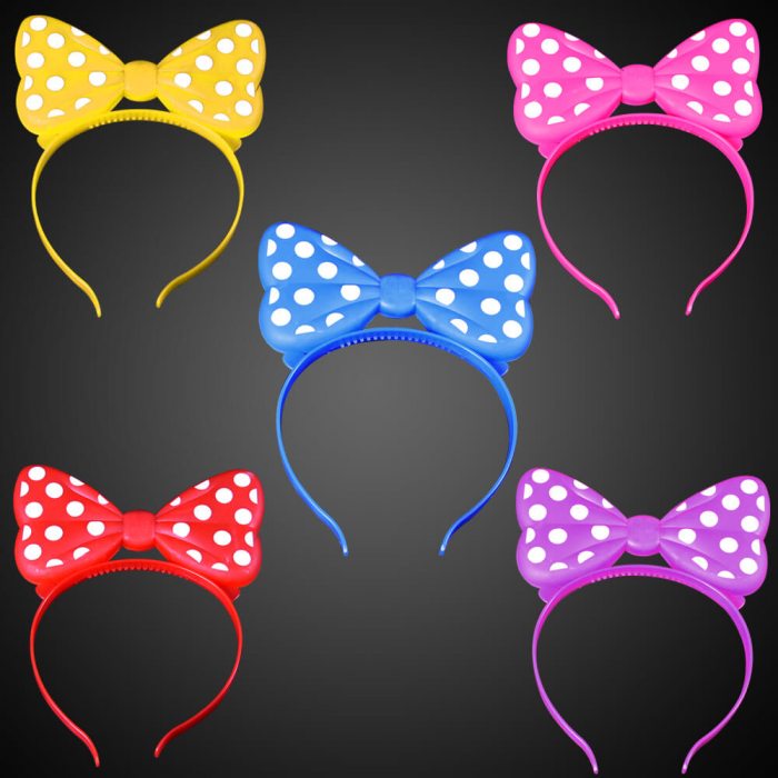 Girls party headdress in 5 colors