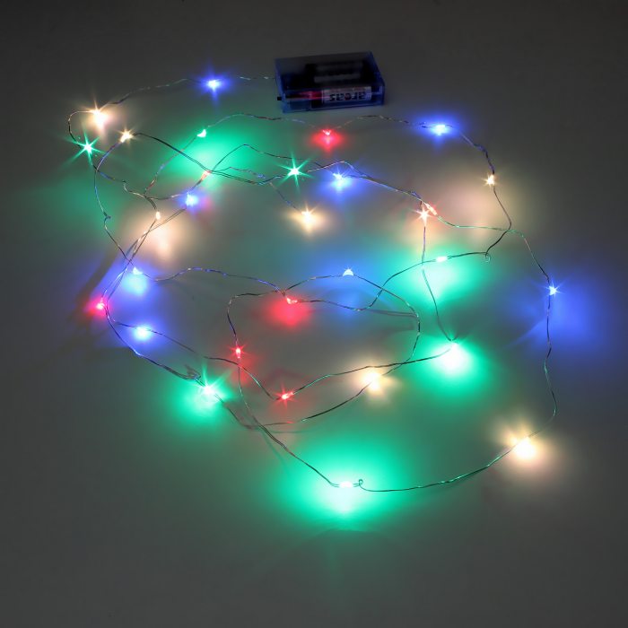 Bunte LED-Schnur für Innendeko