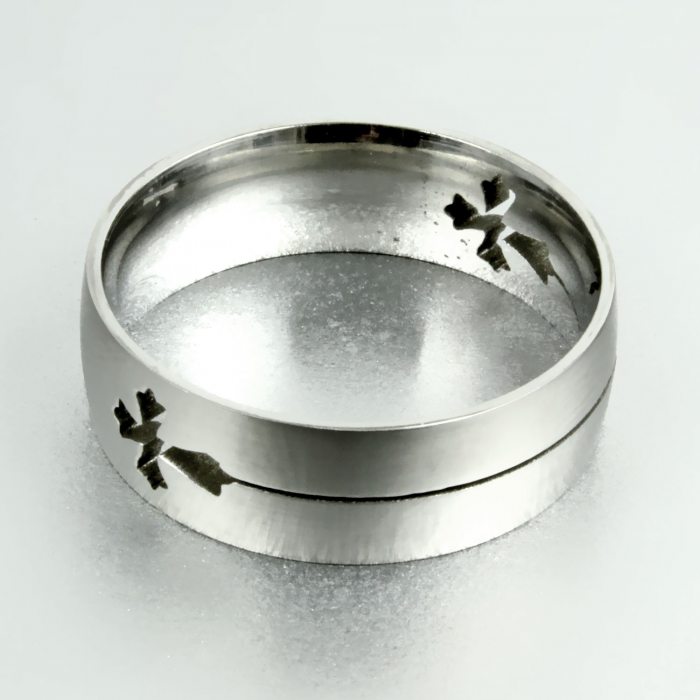 Kreuz ring edelstahl günstig