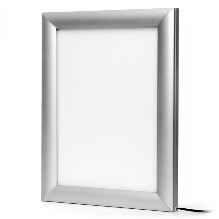 LED picture astronaut LED light frame DIN A4 aluminum I cosmonaut poster frame backlight I LED picture light box I light box with ultra-flat design & folding frame technology