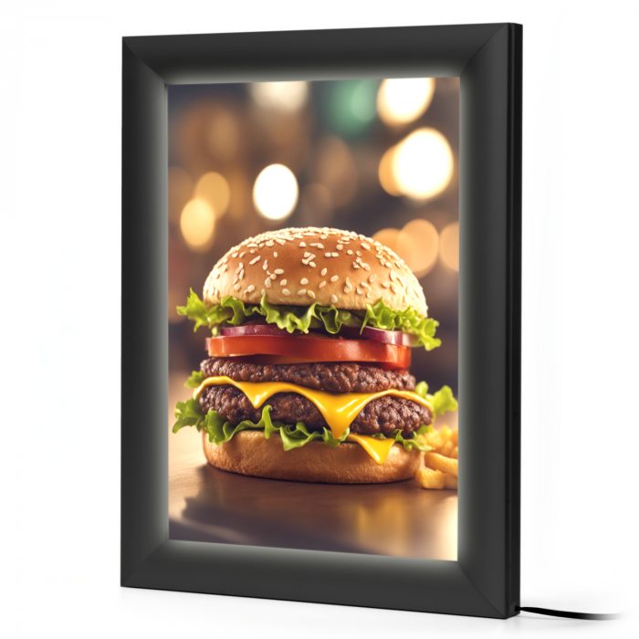 LED light frame aluminum for wall mounting indoors