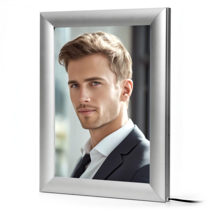 LED light frame aluminum for wall mounting indoors