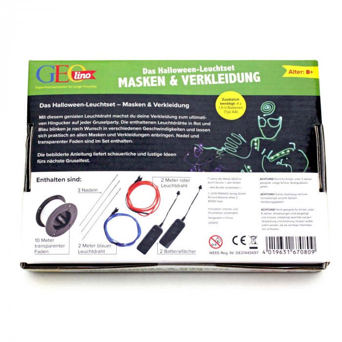EL light cable set