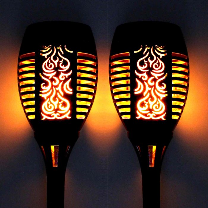 Exotische LED-Fackel