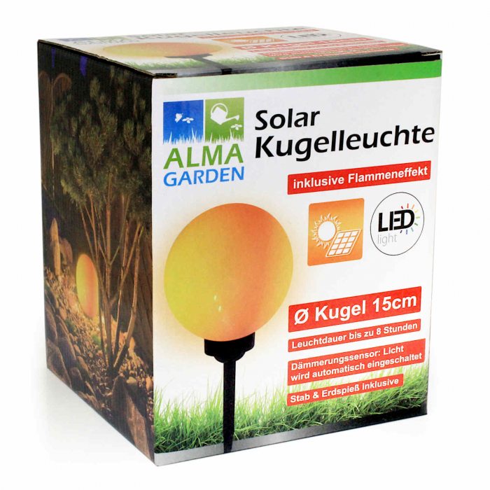 Solar-Balkonleuchte