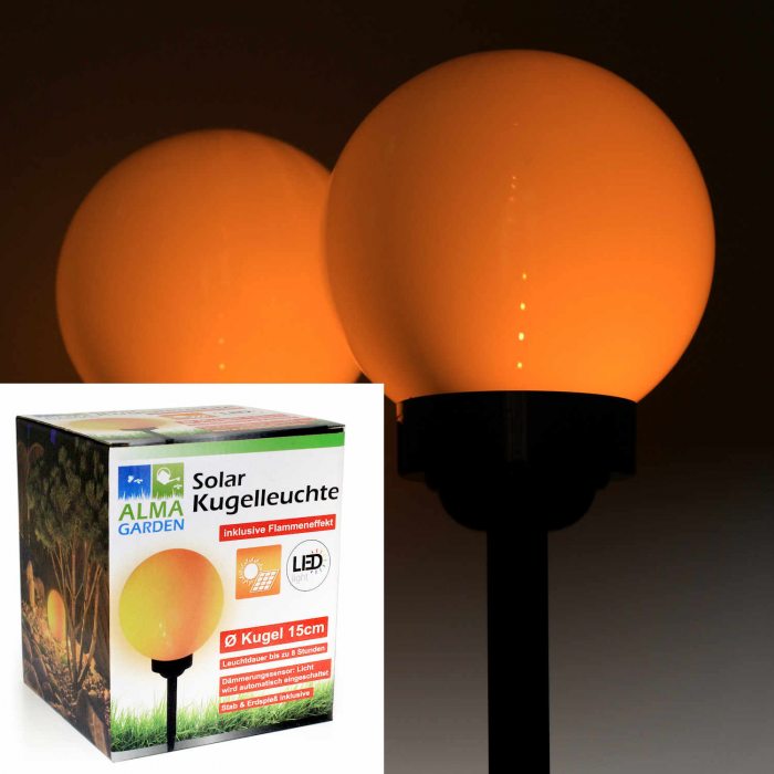 Solar-Kugelleuchte