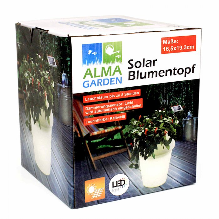 Luminous flower pot