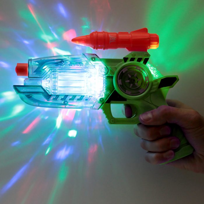 SciFi costume pistol in green