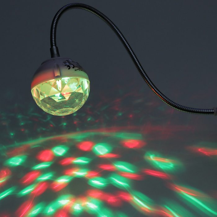 Portable LED color changing light
