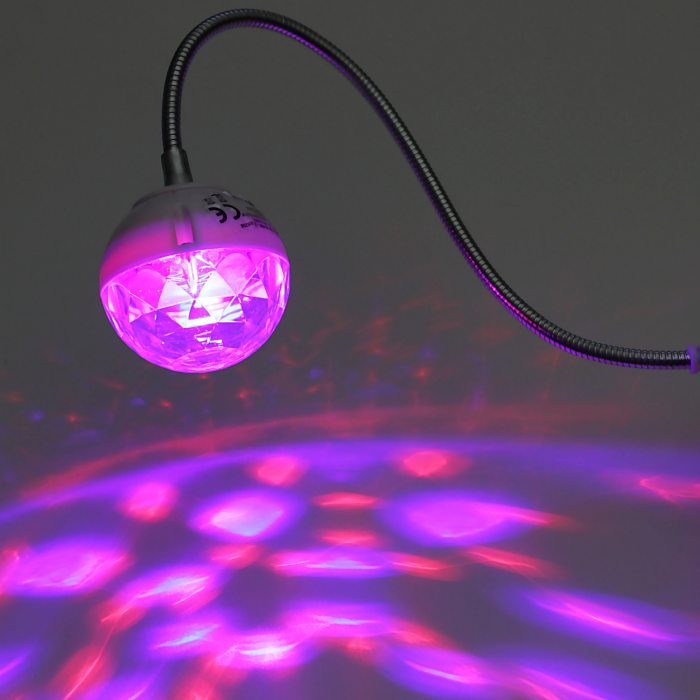 Mini party light LED plug