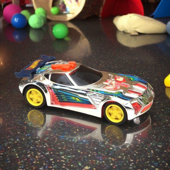 LED racing car