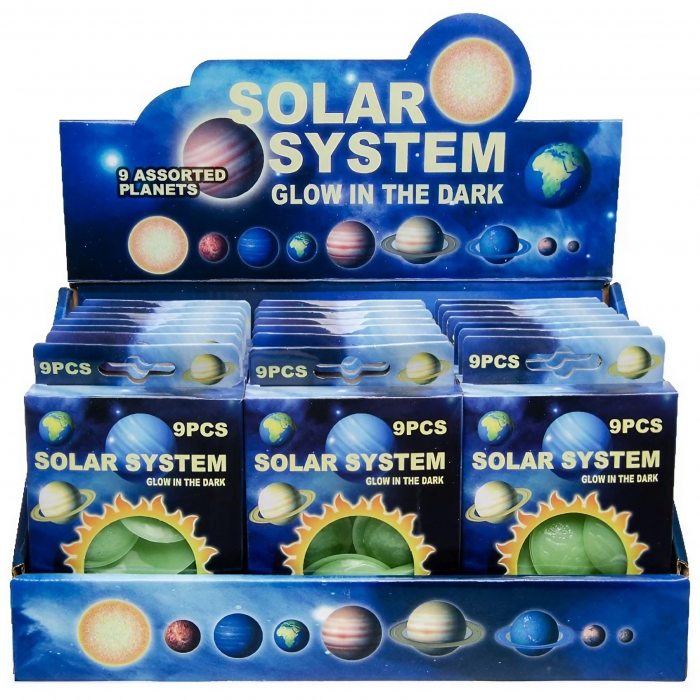Solarsystem Verkaufsdisplay