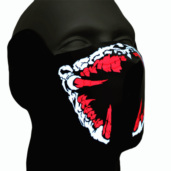 led maske alien space horror