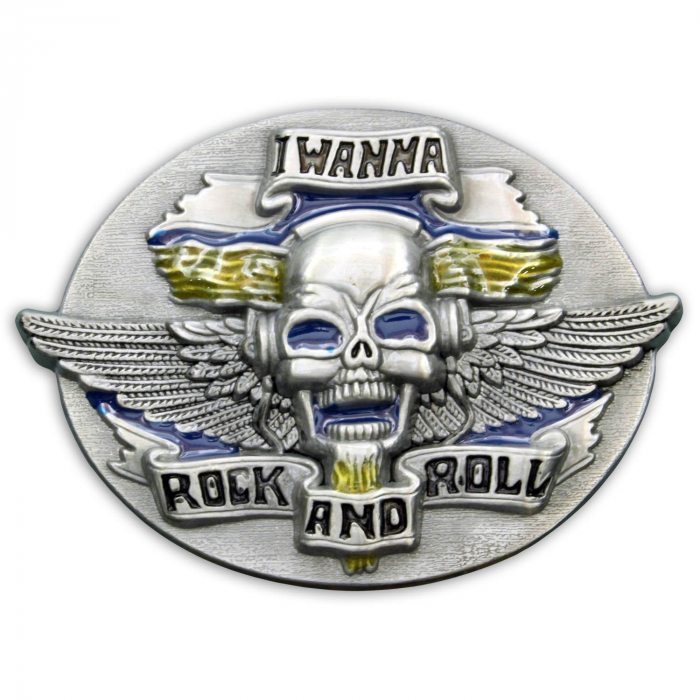 Rock And Roll-Gürtelschnalle