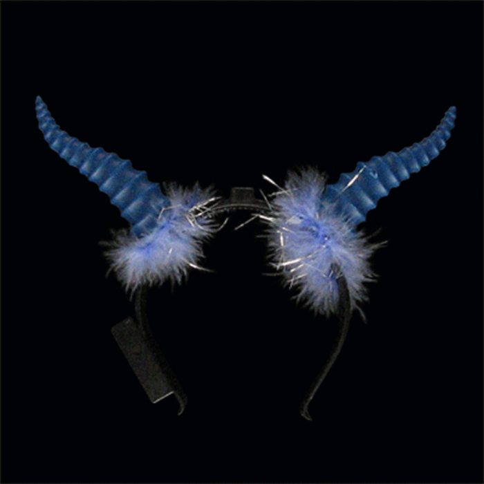 Party LED-Hairband I Luminous headband horns