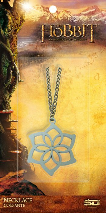 Der Hobbit Eine unerwartete Reise Halskette Galadriel Ring-Symbol