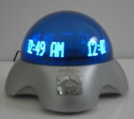 Rotations Lauftext Radio Wecker I Radio Wecker mit Textnachrichten und Kalender