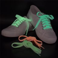 Glow in the dark shoelaces I self-luminous shoelaces
