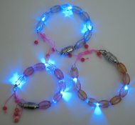 LED flashing bracelet