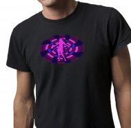 Nur noch Größe S I Dancer LED T-Shirt Herren