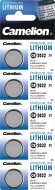 5 x CR-2016 Camelion Lithium Knopfzelle