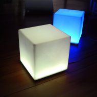 LED Cube Chair