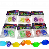 2er pack led blinkender ring für finger party