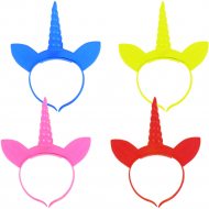 Glanz und Magie vereint: Entdecke unsere strahlenden Einhorn Leucht-Haarreifen I LED Einhorn Haarreif für  Mädchen & Party-Queens