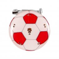 Blinkender Fußball Anstecker Brosche Blinki Pin Button Fußballfans Mitbringsel