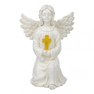 LED solar angel figure
