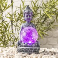 Buddha figure lamp for outside