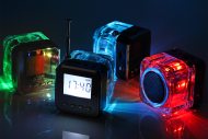 LED Mini Multimedia-Lautsprecher mit Radio und MP3 Player