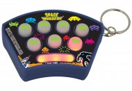 Space Invaders Electronic Keychain Game Whack an Alien