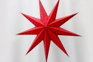 Leuchtstern mit 9 Zacken
