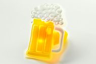 Beer glass silicone ring