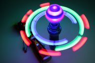 LED-Handwirbler Retro Space Ball Rotor