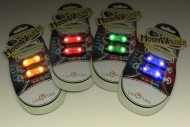 LED shoe indicators