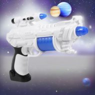 2er Set Space Wars LED-Pistolen Spielzeugwaffen & Masken  I Future Defender Science Fiction Verkleidung I LED Blaster Strahlenkanone Waffe