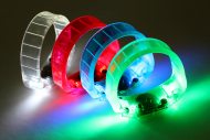 Sound Activated bracelet with LEDs