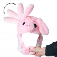 schwein led wackelohr mütze