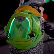 Wheel Bee LED Kindergarten Rucksack I Bester Kita Rucksack mit Refektor & Licht I Kinder Leuchtrucksack  I Kids LED Backpack I