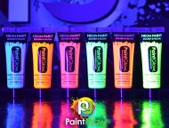 UV Face Paint & UV Body Paint 6 x 13 ml Set