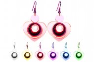 LED Earrings Heart